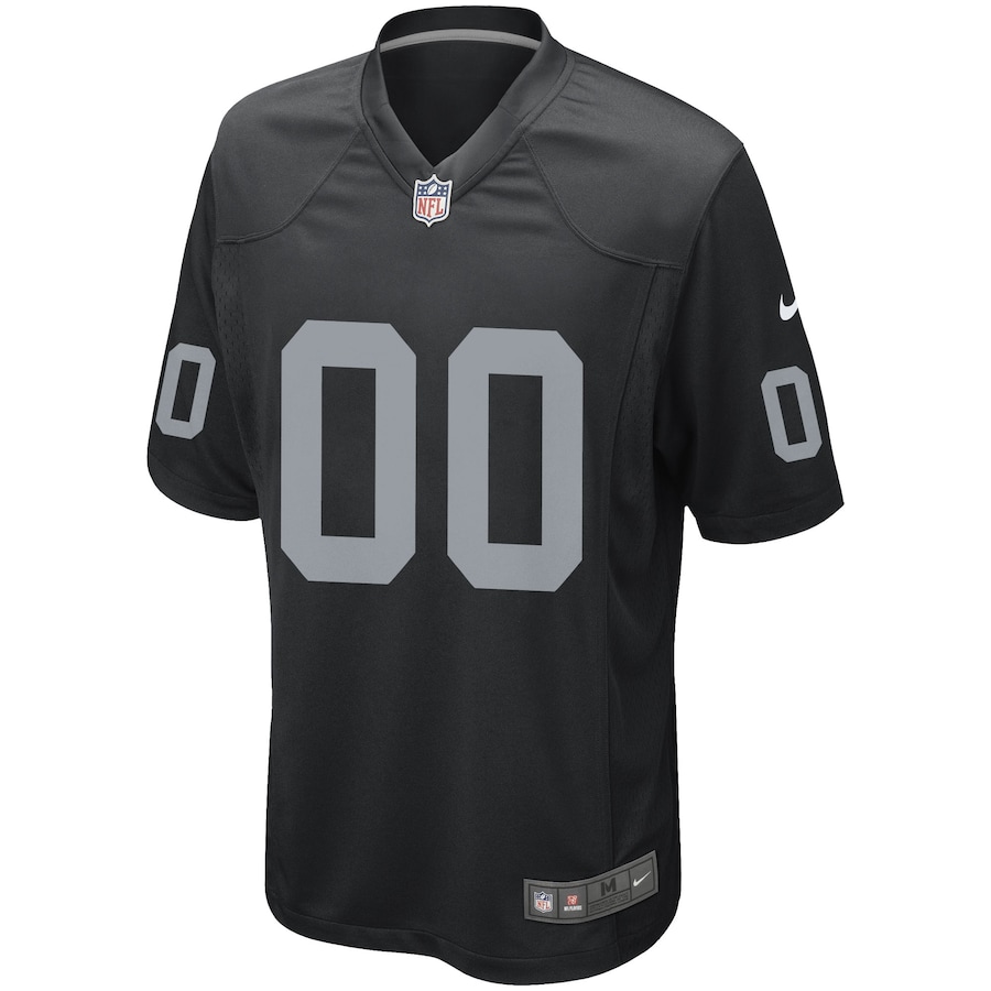 Men’s Las Vegas Raiders Nike Black Custom Game Jersey – Lasvegas ...